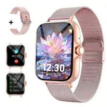 SIMSONLAB Smartwatch With Wireless Call/Dial, Multiple App Reminders, Unisex, Sports Watch, Customizable Wallpaper, Compatible With IOS/Android - Multicolor - View 12