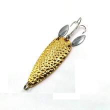 25g Gold/Silver Metal Lure With Rotating Sequins, Fishing Hooks, Casting Bait - Multicolor - View 1