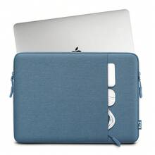 ZYB 13-16 Inch Laptop Sleeve/Inner Bag Compatible With MacBook Air 13/15 M1/M2 (2012-2023), Pro 13/14/15/16 (2010-2022), 14-15.6 Inch HP Chromebook/Surface Laptops, Shock-Proof & Water-Resistant With Accessory Pocket
