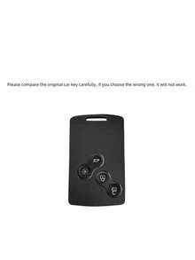 1 Pc 4 Buttons TPU Car Key Case Cover, Fit For Renault Duster Captur Clio Logan Megane 1 2 3 Koleos Scenic Nema Fluence Zoe Accessories, Cannot Be Directly Placed Into The Igniter - Multicolor - View 4