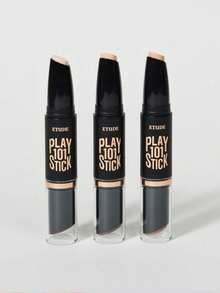 ETUDE Play 101 修容棒 01 自然色，奶油质地，高光修容二合一，打造自然阴影效果，韩国化妆品，5.8克/0.2盎司 - 01 Original - 查看 8