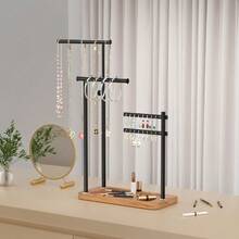 HYTH Jewelry Organizer Stand, Necklace Jewelry Holder For Necklace And Earring, Adjustable Jewelry Tree Storage For Bracelet, Necklace Stand Room Decor Gift For Her