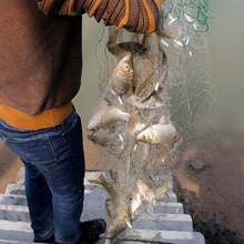 1pc Professional Cast Net Portable Easy Throw Fishing Net For Angler's Holiday Good Gift Suitable For River Pond Sea Fishing