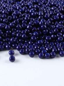 GO2CJBEADS 10g Multicolor 2mm Silverline Round Rocailles Glass Seed Beads For Bracelet Diy - Alabaster - View 18