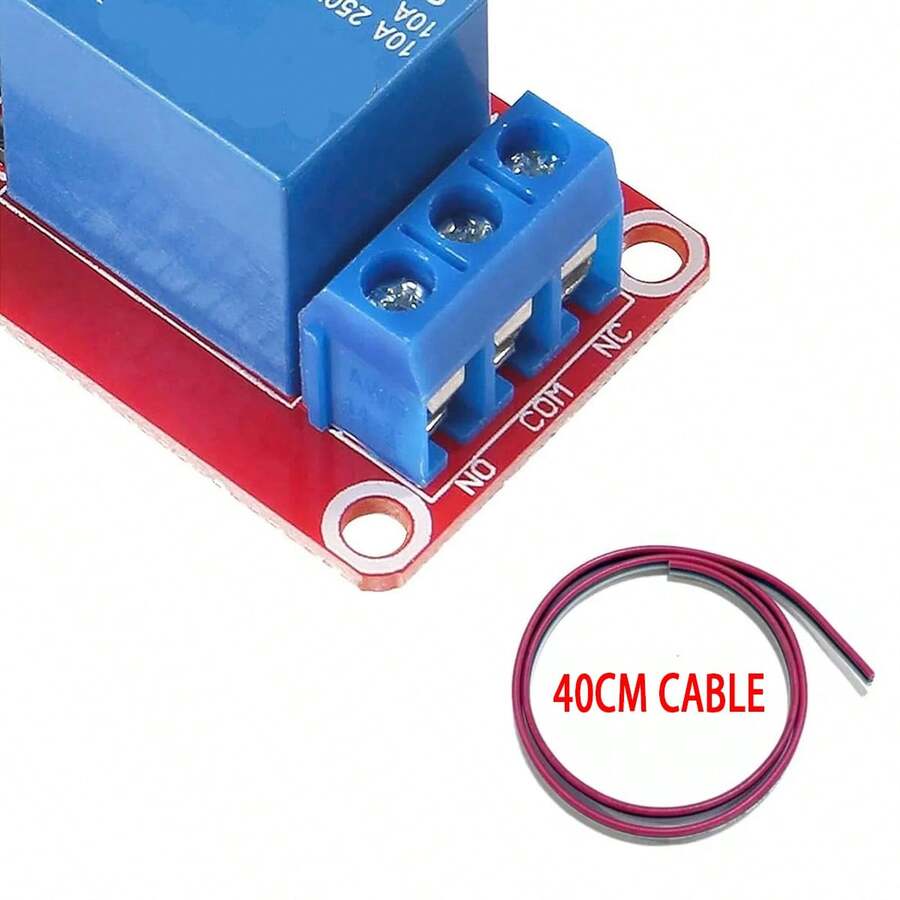 1 placa de conversión, 1 cable 22 AWG de 40 CM. Repuestos para tarjeta de conversión de compresor de refrigerador - Rojo - Ver 1