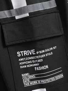 Conjunto de chaqueta y pantalones casuales para hombre para exteriores, diseño de color contrastante de manga larga y pantalones largos, otoño/invierno