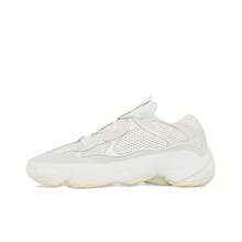 Adidas Originals Yeezy 500 "Bone White" Cómodos y versátiles tenis minimalistas de suela gruesa, unisex, color blanco - Blanco - Ver 1