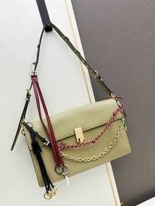 Men Bag Accessories - Phiên bản màu đỏ chính xác kèm hộp quà tặng - Xem 6