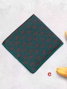 1 件涤纶条纹口袋巾/手帕，季节性 - 彩色 - 查看 11