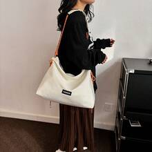 Women Top Handle Bags - 卡其色 - 查看 3