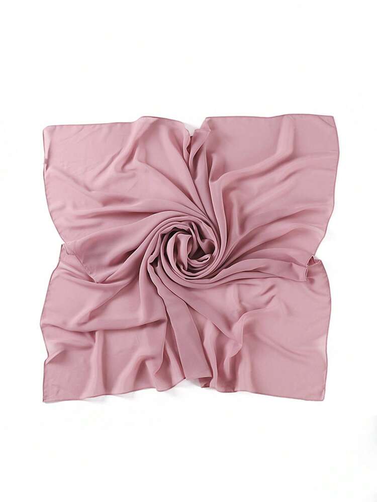 1 件纯色雪纺头巾围巾头巾头巾头巾轻便围巾女童披肩和披肩适合晚上夏季遮阳海滩罩纱笼旅行礼物儿童头巾旅行必需品儿童节日必需品 - 彩色 - 查看 14