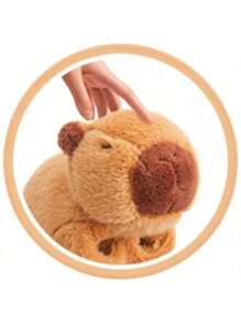 Animal Slap Bracelets Stuffed Animal Capybara Huggers Slap Bracelets 8.5'' Capybara Plush Toy Wrist Stuffed Animal Slap Band For Kids Birthday Party Favor Supply Gift