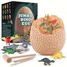 1pc 2025 New Dinosaur Egg Model - Dinosaur World Jurassic - Fossil Excavation - Premium Toy - Holiday Gift - Birthday Gift - Christmas & Halloween Gift