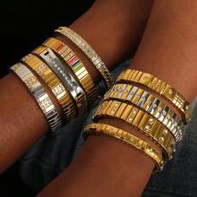 Stainless Steel Elastic Bracelet, High-End Appearance, Non-Fading, For Both Girls And Boys - Silver - View 13