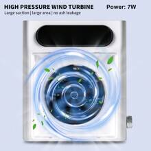 Nageldammsugare: Supertyst dammsugare, återanvändbart filter, stark sugkraft, lågt ljud. Nagelkonstverktyg