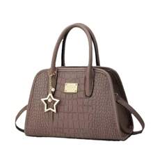 Women Shoulder Bags - 卡其色 - 查看 3