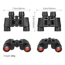 Prismáticos premium: prisma BAK4, 30 % mejor transmisión de luz: para todas las aventuras. - Negro - Ver 9