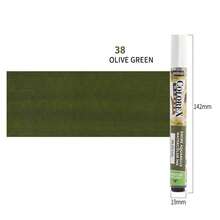 1 支 Pebeo 丙烯马克笔 1.2 毫米涂鸦防水高光笔非水溶性丙烯马克笔和 1 支 Pebeo 水彩马克笔，配有水溶性软头彩色刷，适用于学校用品，返校