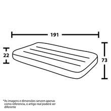 VG Plus Double Or Single Inflatable Air Mattress Kit Supports 200kg + Air Pump + Pillows (Various Options) - Màu xanh lam - Xem 8
