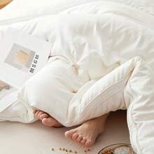 Single Soft Blanket, Warm, Soy Fiber, 150x200cm/200x230cm, Winter Nap Blanket - 白色 - 查看 5