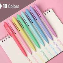 Retractable Gel Pens 10 Pack Color Ink Gel Pens Fine Point Pastel Colors 0.7mm Fine Point Back To School Supplies-0142 - Nhiều màu sắc - Xem 2