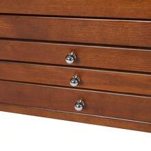 4 Schicht Schmuckkasten Holz Schmuckschatulle, 30x20x20.6cm Schmuckaufbewahrung Schmuck Vitrine Für Ringe, Ohrringe, Armbänder, Halsketten, Geschenk