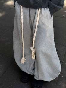 Men's Fashion Wide Leg Loose Casual Sweatpants