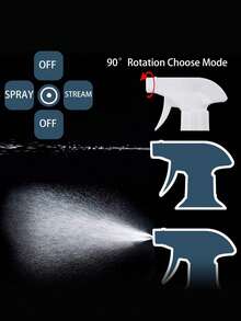 1 件塑料喷雾瓶，小型园艺浇水壶，多肉植物浇水壶，消毒喷水壶 - 無色 - 查看 3