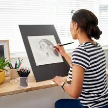 120 Pcs #2 HB Pencils With Eraser No 2 Unsharpened Wooden Hexagonal Pencils For Adults Gifts For School Exam Art Learning Office Sketching (Black) - màu đen - Xem 6