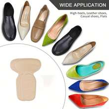 2 Pairs Of Silicone Shoe Heel Pads - Transparent Heel Protection Pads Designed Specifically For Women, Which Can Reduce Shoe Size, Increase Extra Volume, And Provide Comfortable Insoles For Shoes That Are Too Large