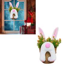 Easter Rabbit Outdoor Decoration Creative Cotton Easter Bunny Ornament