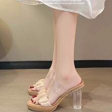 Women Pumps - 杏色7CM - 查看 2