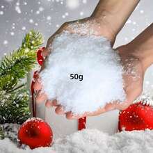 50g/200g/100g Winter Wonderland Snowflake Illusion - Glossy Artificial Snowflake Decorations, Perfect For Christmas And Holiday Celebrations - Magical Photo Props And Holiday Scene Enhancers For Home, Office, Party - No Electricity Required, Winter Wonderland Decoration Home Decor Christmas Decorations Room Decor