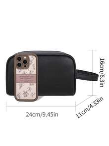 1pc Multi-Functional Portable Digital Accessories Storage Bag, Large Capacity Men's Waterproof Toiletry Bag For Travel, Shower, Swimming, Business Trip - Multicolor - View 4