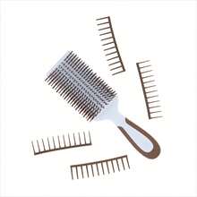 Tru X Let It Happen Collab Custom Detangling Brush For Ouchless® Detangling Blue, 1 CT - 預設 - 查看 5