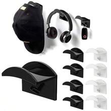 5 件免钻壁挂式帽架棒球帽挂钩升级粘性帽架无需钻孔强力挂耳帽钩 5/3/1 件