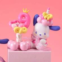 Miniso Cartoon Animation Character Balloon Carnival Blind Box, Exclusive Colorful Balloon Characters, High-Quality PVC Craftsmanship, Great For Room, Shelf Decoration And Collectib1pc(1pcs, Random Delivery) - Multicolor - View 5
