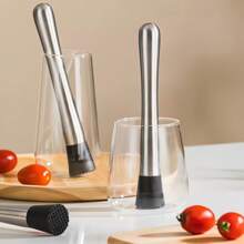 Stainless Steel Manual Juicer,Cocktail Muddler, Ice Crusher And Lemon Squeezer Hammer, Durable Ice Crusher For Bars, Restaurants & Home Use, Lemon, Bar Supplies With No Electricity Or Battery Needed