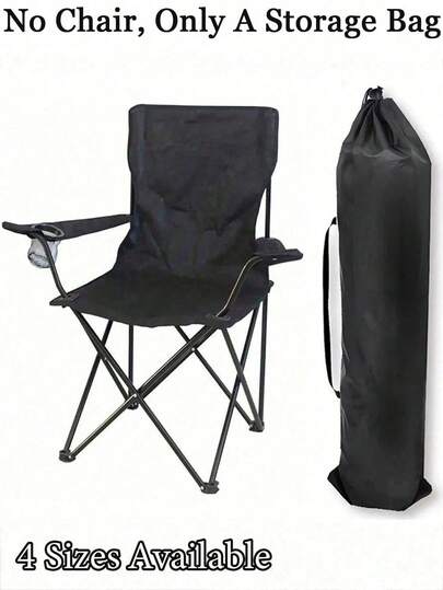 1pc Foldable Chair Storage Bag, Suitable For Outdoor Camping, Hiking, Beach, Fishing, Gardening, Picnic And Other Activities, Travel Essential, Back To School Travel Accessory (This Product Only Includes The Chair Storage Bag, The Chair Itself Is Not Included.)