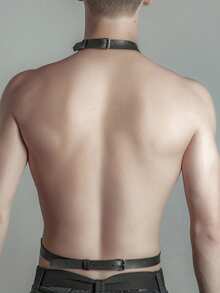 Fashionable Men's Armband, Adjustable Gothic Style Arm Band, Clothing Accessory Halloween Accessories, Halloween Costumes Autumn-Winter Accessories Halloween Costume,Suitable For Teens, Youth,Men,Casual, Outdoor, Athletic, Vacation, Graduation Gifts, Birthday, Daily Wear For Going Out Outfit Wedding Party And For Gift Halloween Costume