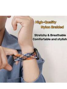 编织表带兼容 表带 46 毫米 42 毫米 44 毫米 45 毫米 49 毫米 41 40 毫米磁性表带系列 10 9 8 7 6 5 SE Ultra 2