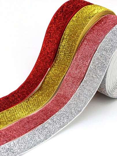 10m/Roll 2.5" Wide Colorful Onion Skin Ribbon For Cake Baking, Gift Wrapping, Wedding Decoration, Handmade DIY, Headwear, Brooch, Clothing Accessories