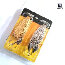 25g Gold/Silver Metal Lure With Rotating Sequins, Fishing Hooks, Casting Bait - Multicolor - View 2