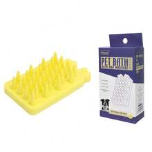 1pc Summer Pet Bathing Brush, Silicone And Rubber Care Tool For Dogs And Cats, Smooth Pet Hair During Bathing