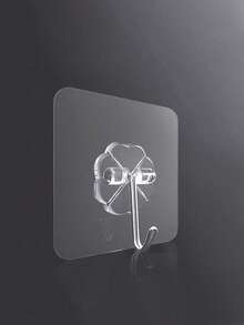 1/2支透明自动开合婚礼伞，大号防风防水伞面，白色J型手柄，适用于婚礼、新郎新娘摄影、高尔夫户外等场合。 - 彩色 - 查看 12