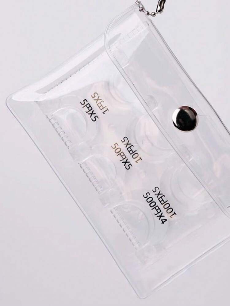 Münzregal Aufbewahrungstasche, Ins-Stil transparente Aufbewahrungstasche Münzaufbewahrungsregal, Münzaufbewahrungstasche, Münzbox-Organizer, tragbarer Münzwechsel-Organizer, tragbare rechteckige Münzbörse, Mini-Aufbewahrungstasche, universelle Münzaufbewahrung Münzhalter für Auto, Geldbörsen, Taschen, Wechselgeldbox, Aufbewahrungsbox, wiederverwendbar, Schul-Essentials, gute Dinge für Zuhause - Verschiedenfarbig - Übersicht 8