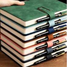 Cahier  vintage A5 avec couverture souple personnalisée - parfait pour les réunions d'affaires et la vie étudiante