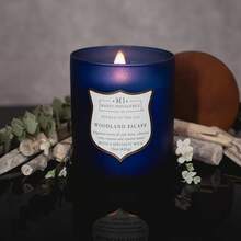 Vela en frasco Manly Indulgence Last Call de 16.5 oz - Aroma amaderado de vetiver, musgo de roble - Notas cítricas y especiadas - Eucalipto - Hasta 60 horas de combustión - Cera de mezcla de soja, vertida en EE. UU. - Escape del bosque - Ver 12