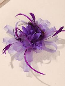 1 pièce Chapeau de Fascinateur élégant vintage avec voile, convient pour le jour des courses, la fête de mariage, polyvalent pour toutes les saisons