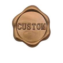 100/200/300 PCS/PACK Custom Wax Sealing Stickers With Self-Adhesive Backing, Your Design Available, Wedding Envelope Wax Seal- Custom Wax Seal,Back To School,School Supplies - one-size - View 4